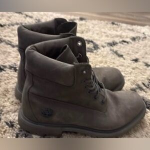 Timberland Women's Dark Gray Ankle Booties